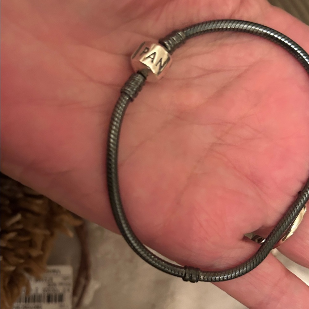 Pandora Oxidized Sterling Silver Bracelet